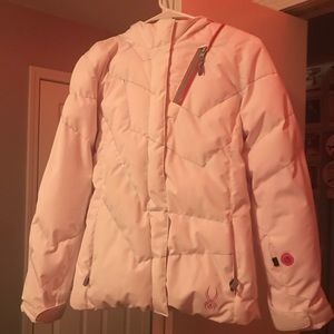 White winter jacket